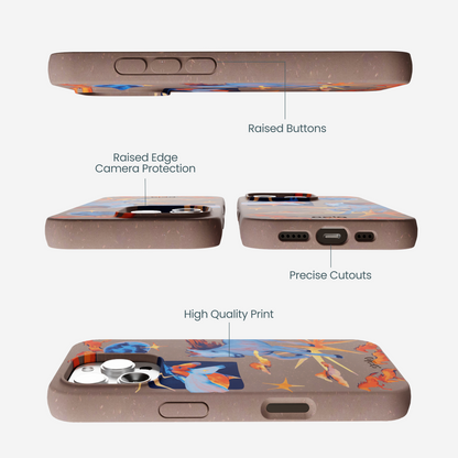 Chocolate Brown Horse Dreamers iPhone 16 Pro Max Case