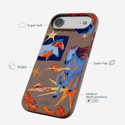 Chocolate Brown Horse Dreamers iPhone Air Case
