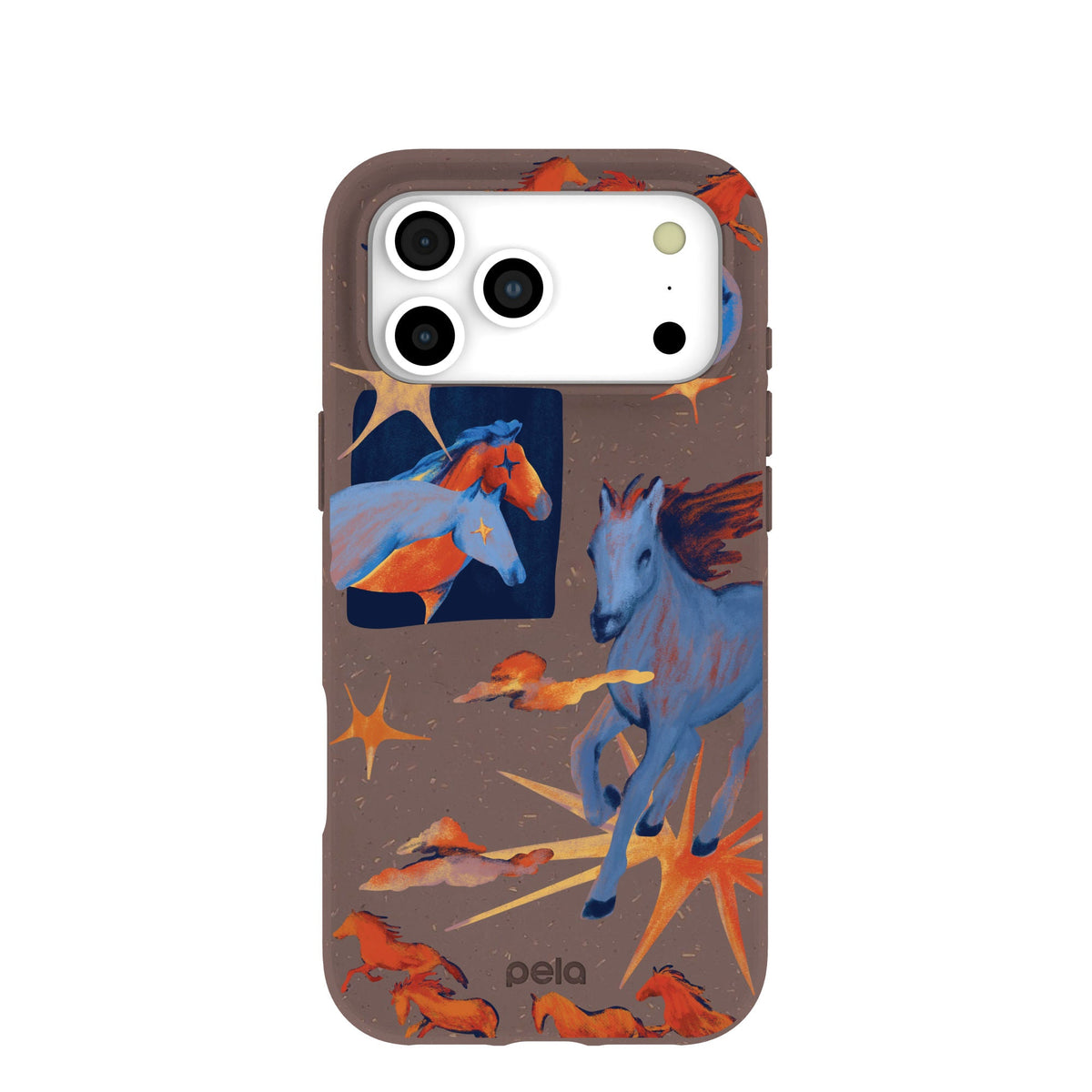 Chocolate Brown Horse Dreamers iPhone 17 Pro Max Case