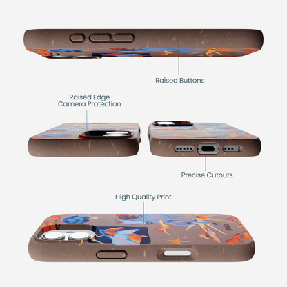 Chocolate Brown Horse Dreamers iPhone 17 Case