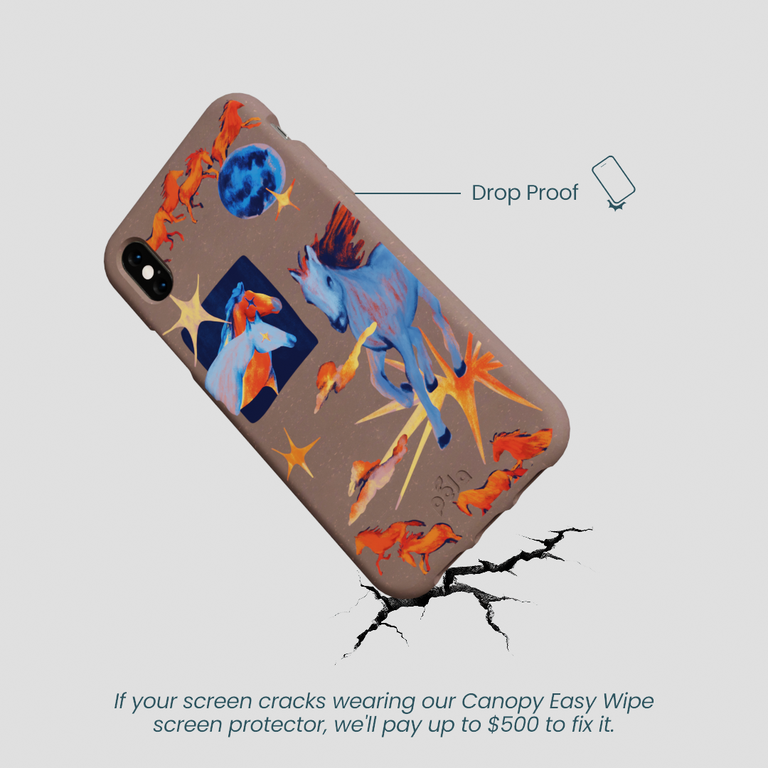 Chocolate Brown Horse Dreamers iPhone XR Case