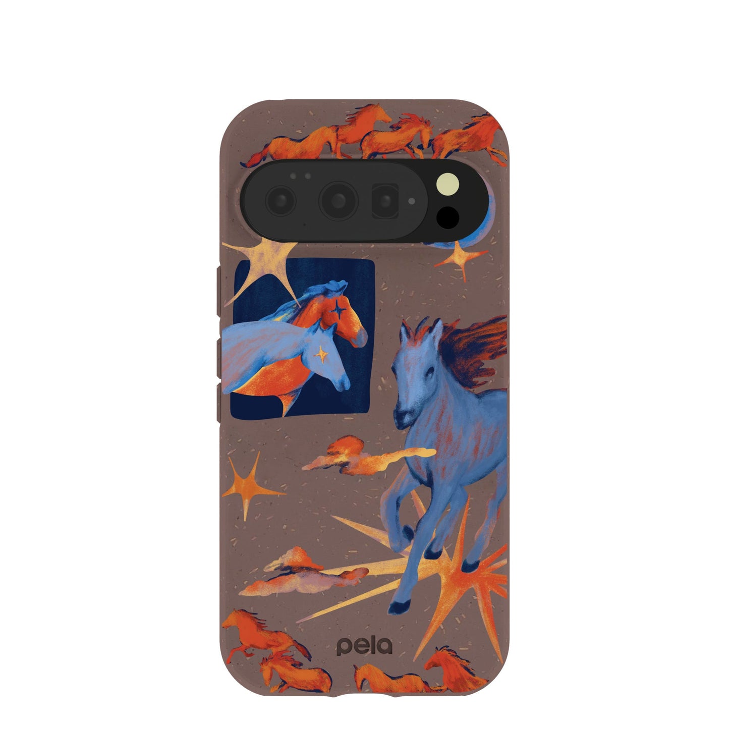 Chocolate Brown Horse Dreamers Google Pixel 10/10 Pro Case