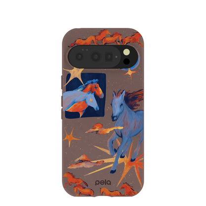 Chocolate Brown Horse Dreamers Google Pixel 10/10 Pro Case