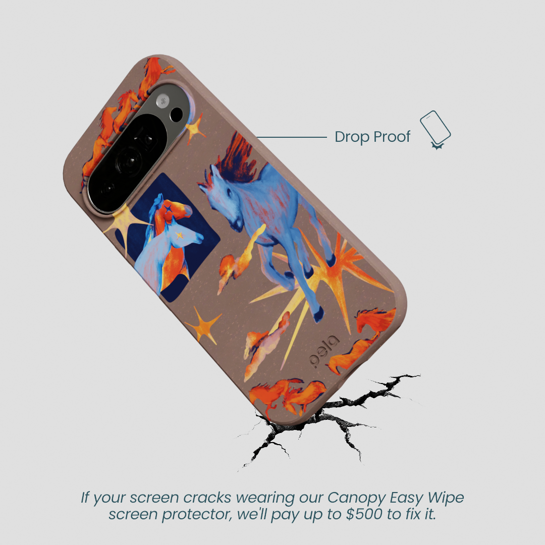 Chocolate Brown Horse Dreamers Google Pixel 10/10 Pro Case