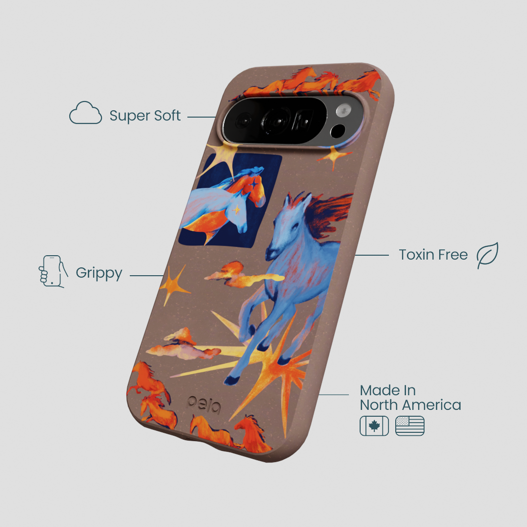 Chocolate Brown Horse Dreamers Google Pixel 10/10 Pro Case