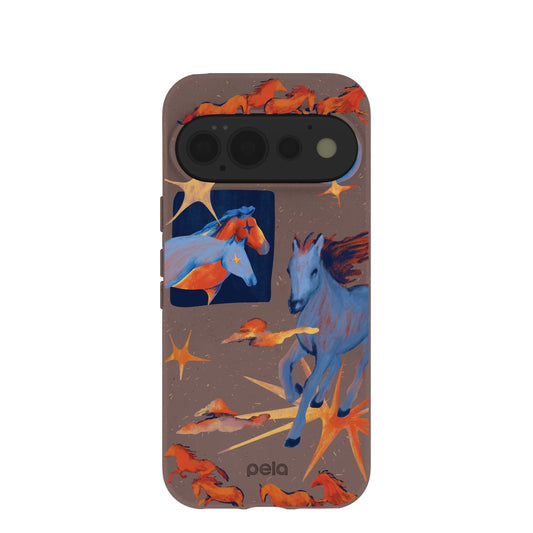 Chocolate Brown Horse Dreamers Google Pixel 11 Pro Case