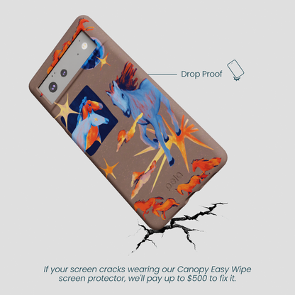 Chocolate Brown Horse Dreamers Google Pixel 6a Case