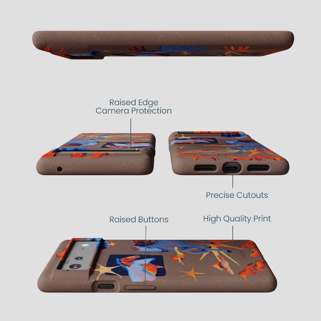 Chocolate Brown Horse Dreamers Google Pixel 6a Case
