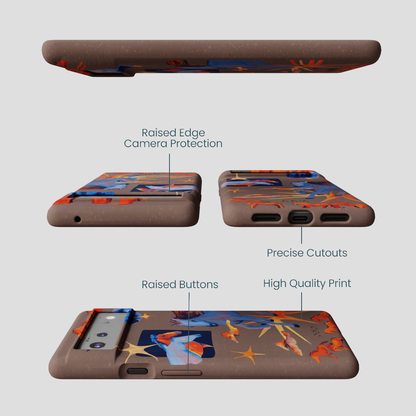 Chocolate Brown Horse Dreamers Google Pixel 6a Case