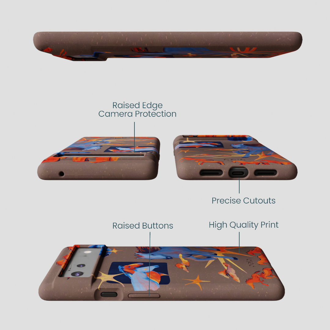 Chocolate Brown Horse Dreamers Google Pixel 6 Case