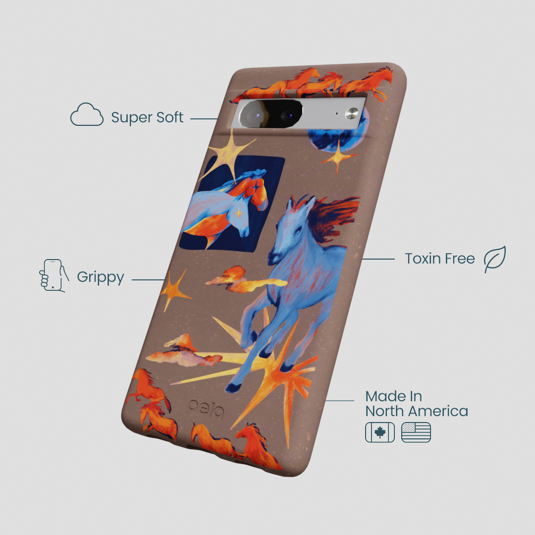 Chocolate Brown Horse Dreamers Google Pixel 7a Case