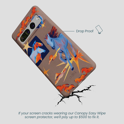 Chocolate Brown Horse Dreamers Google Pixel 7 Pro Case