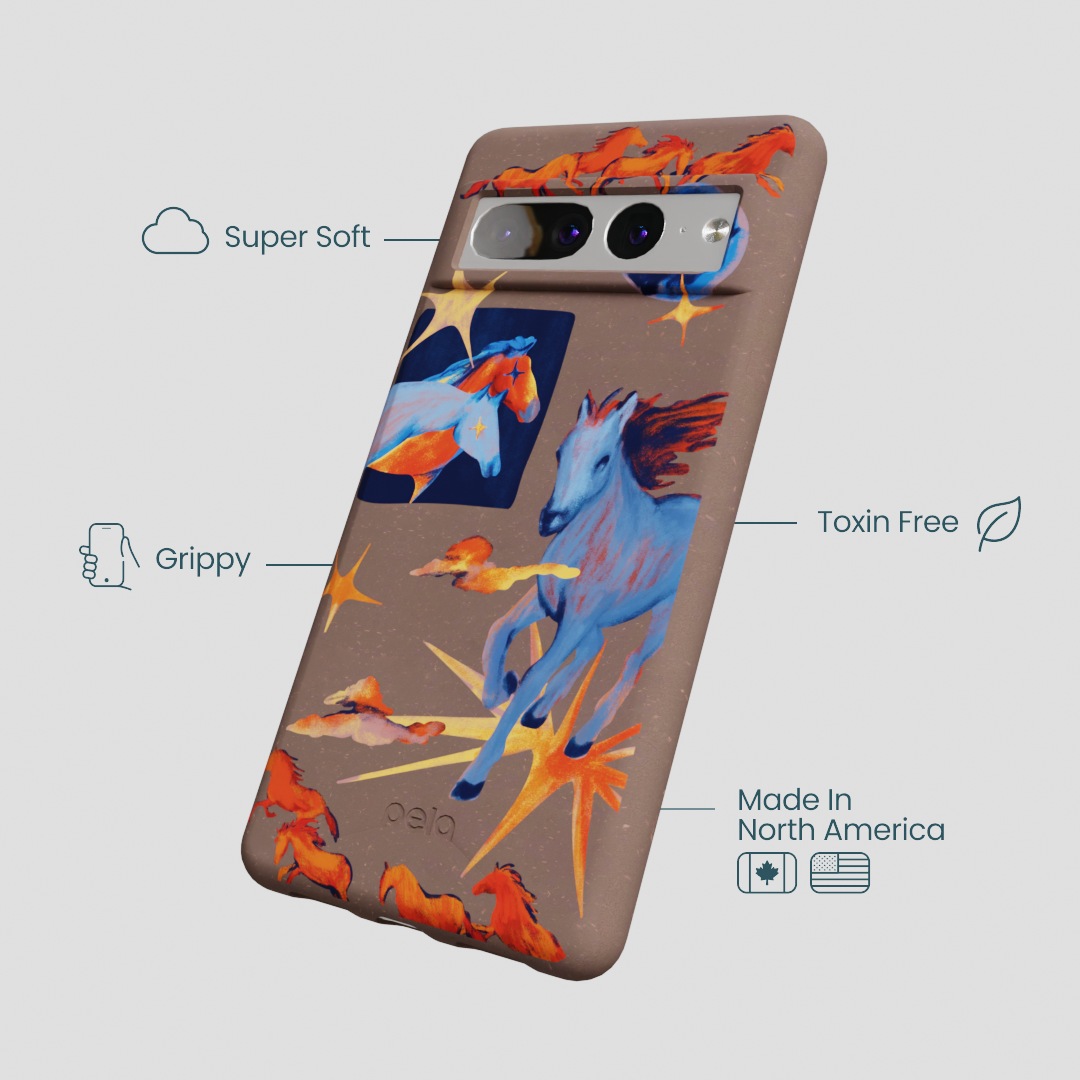 Chocolate Brown Horse Dreamers Google Pixel 7 Pro Case
