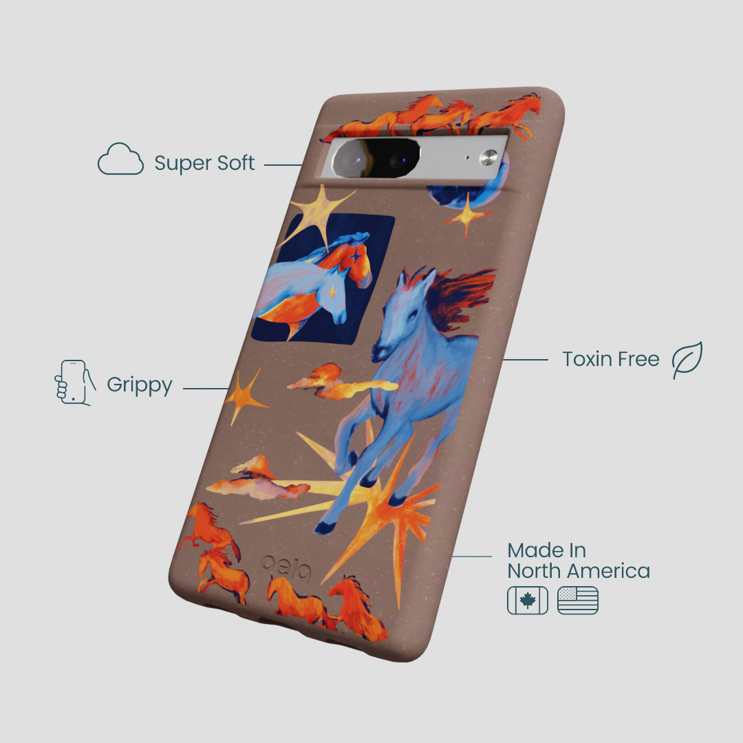 Chocolate Brown Horse Dreamers Google Pixel 7 Case