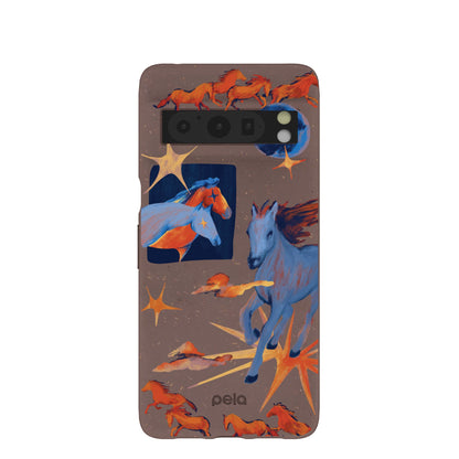 Chocolate Brown Horse Dreamers Google Pixel 8 Pro Case
