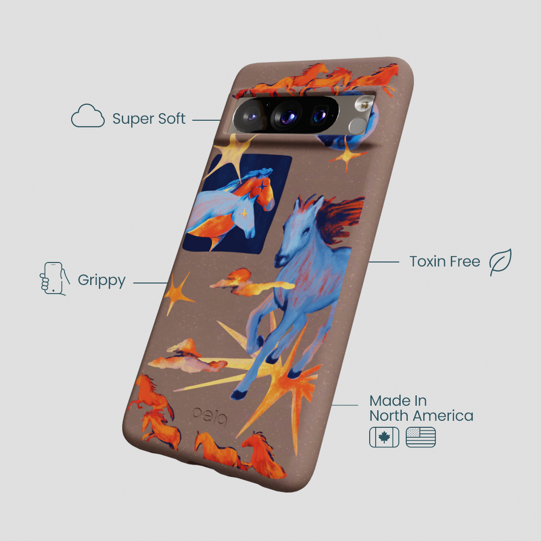 Chocolate Brown Horse Dreamers Google Pixel 8 Pro Case