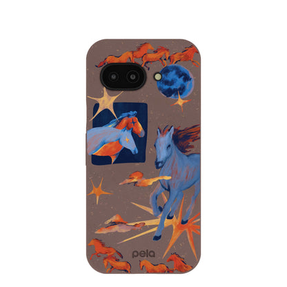 Chocolate Brown Horse Dreamers Google Pixel 9a Case