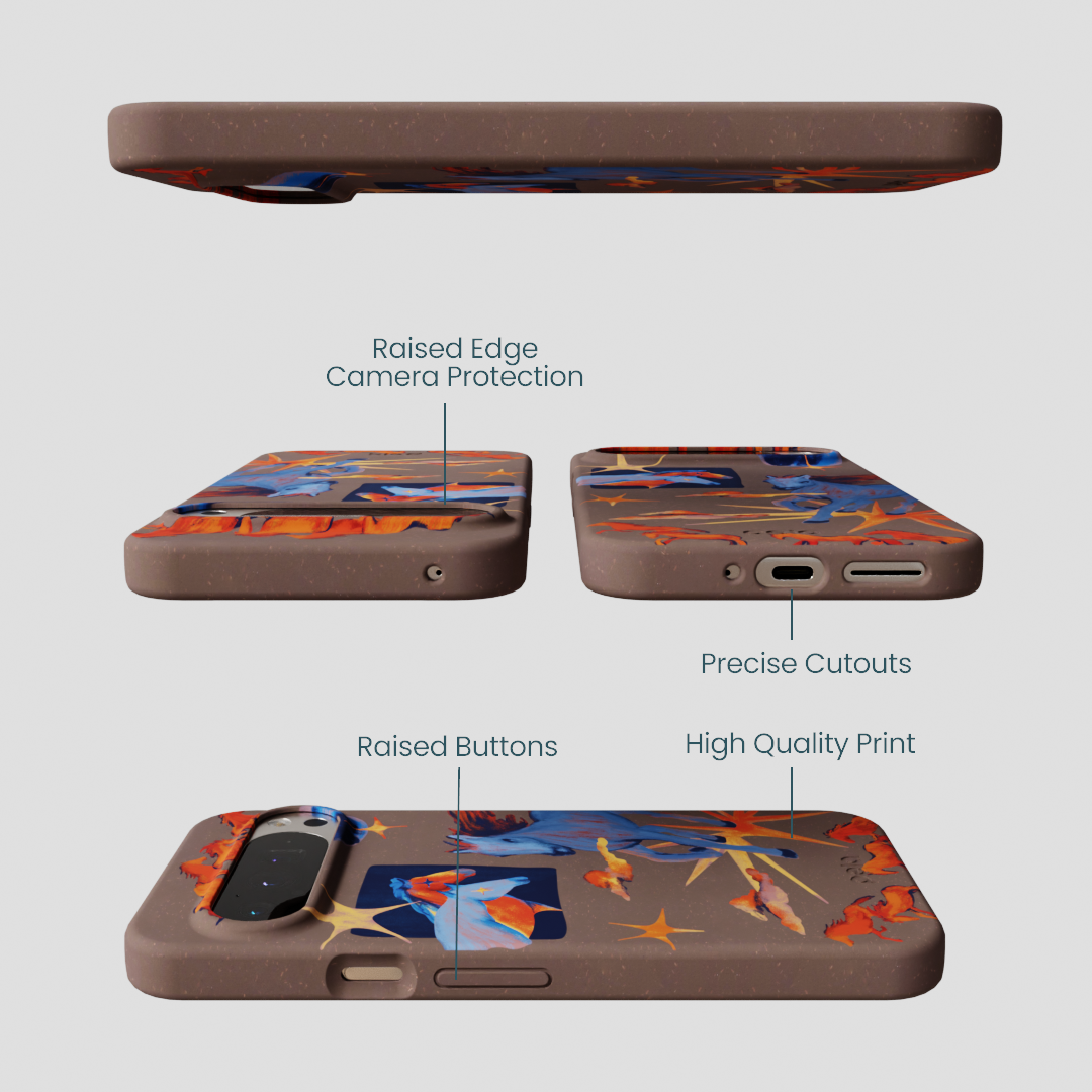 Chocolate Brown Horse Dreamers Google Pixel 9 Pro XL Case