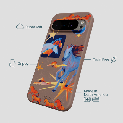 Chocolate Brown Horse Dreamers Google Pixel 9 Pro XL Case