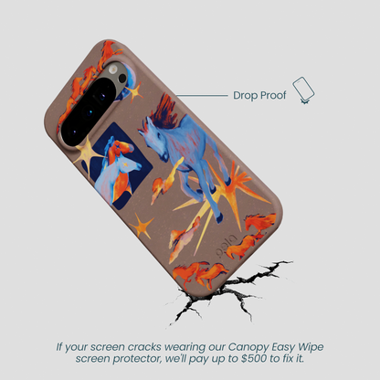Chocolate Brown Horse Dreamers Google Pixel 9/9 Pro Case