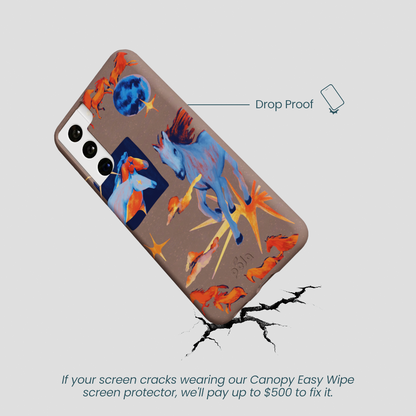 Chocolate Brown Horse Dreamers Samsung Galaxy S21 Case