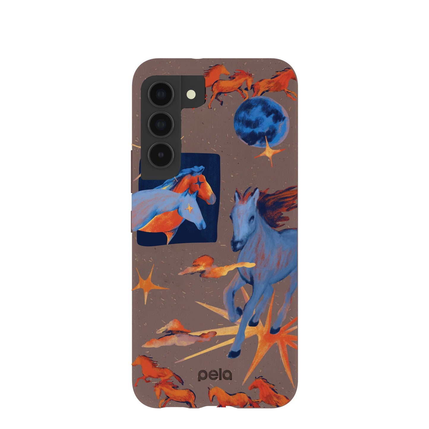 Chocolate Brown Horse Dreamers Samsung Galaxy S22 Case