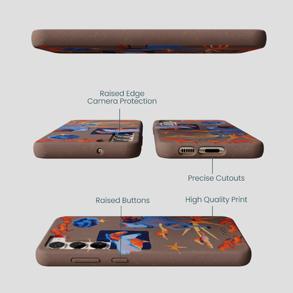 Chocolate Brown Horse Dreamers Samsung Galaxy S23+(Plus) Case