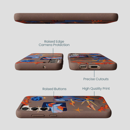 Chocolate Brown Horse Dreamers Samsung Galaxy S24+(Plus) Case