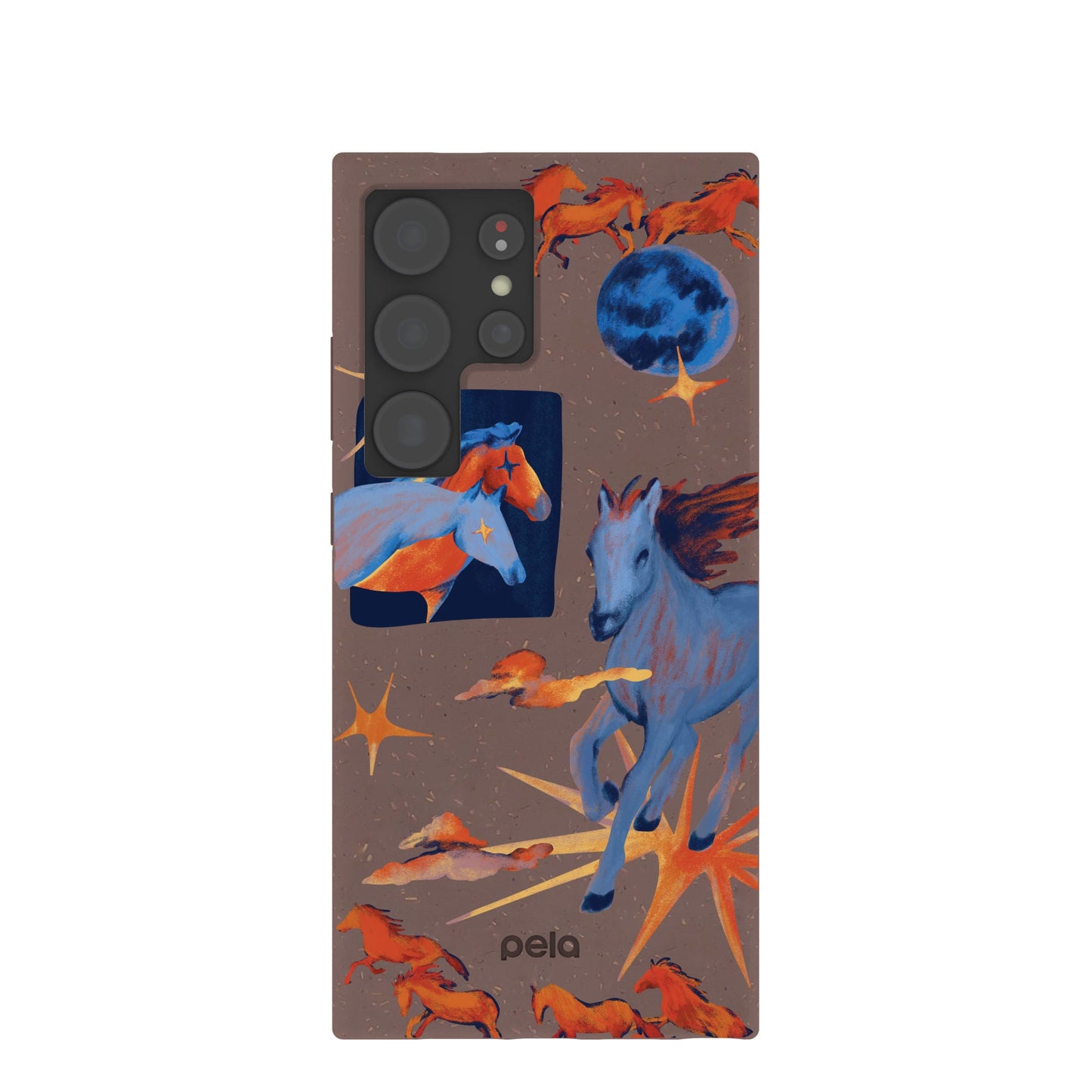Chocolate Brown Horse Dreamers Samsung Galaxy S24 Ultra Case