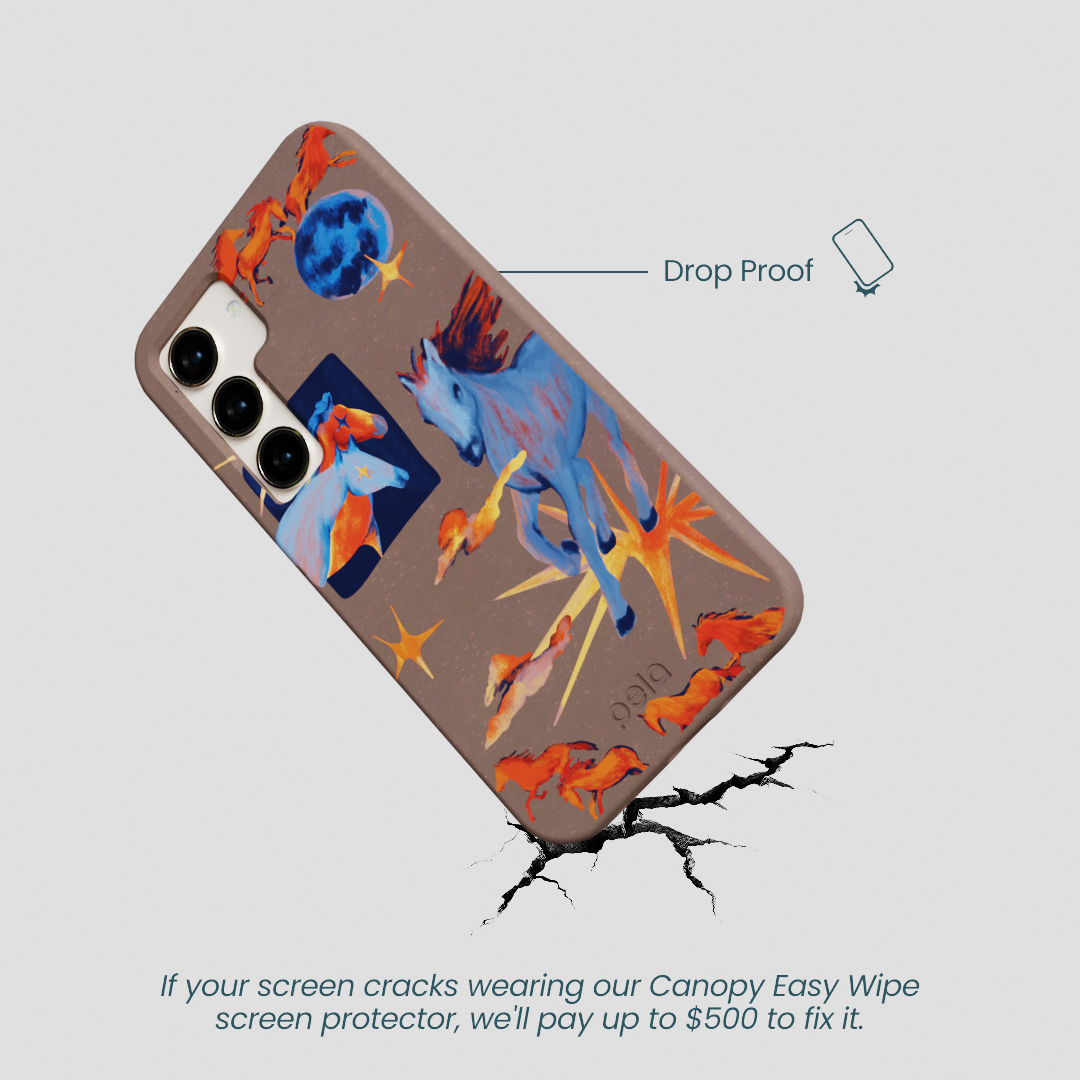 Chocolate Brown Horse Dreamers Samsung Galaxy S24 Case