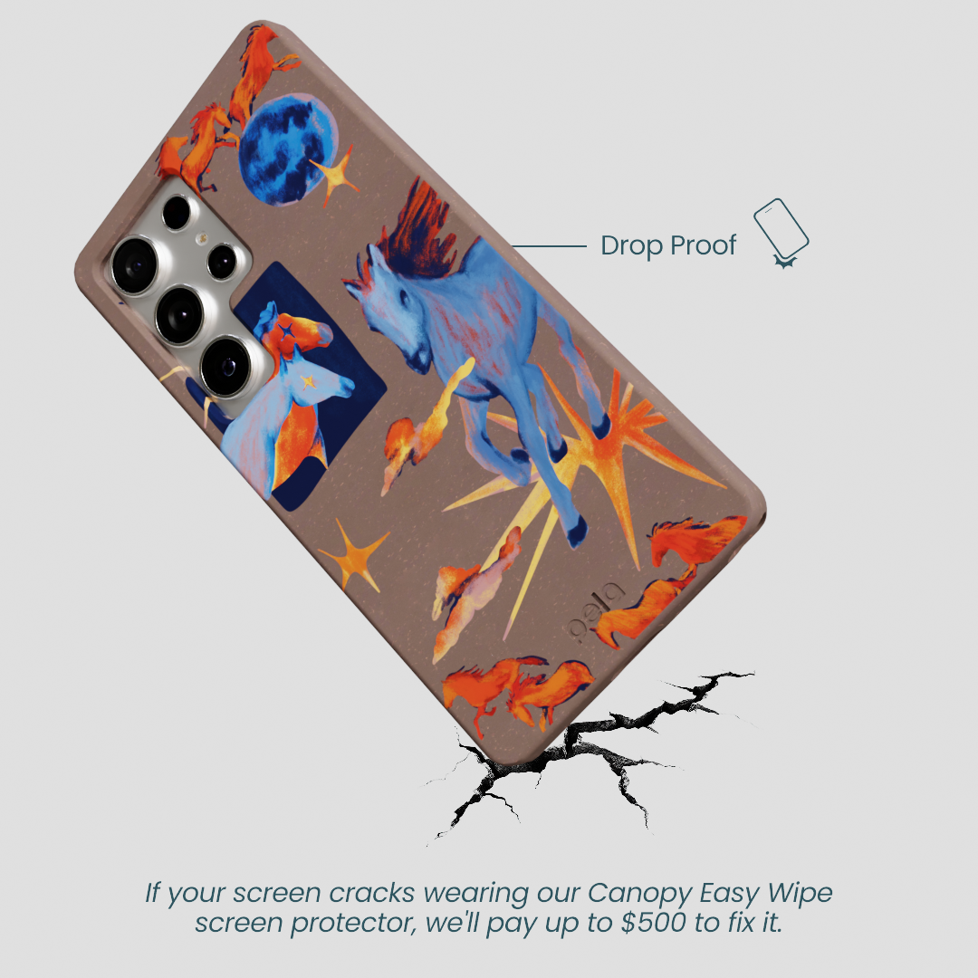 Chocolate Brown Horse Dreamers Samsung Galaxy S25 Ultra Case