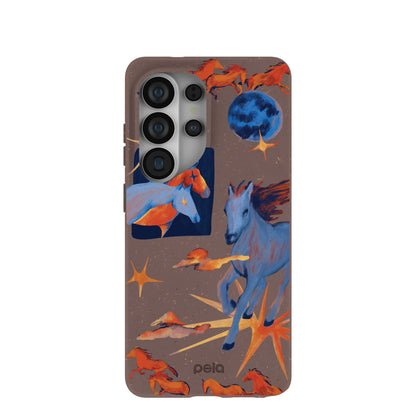 Chocolate Brown Horse Dreamers Samsung Galaxy S26 Ultra Case