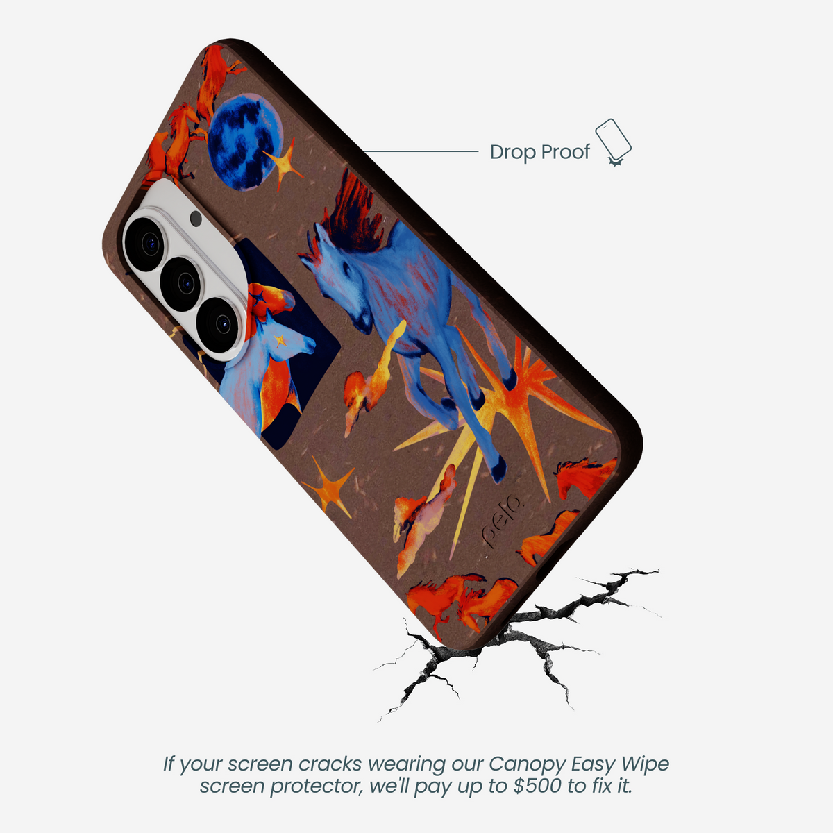 Chocolate Brown Horse Dreamers Samsung Galaxy S26 Case