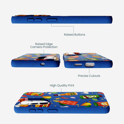 Electric Blue Hot Stuff Samsung Galaxy S26 Case