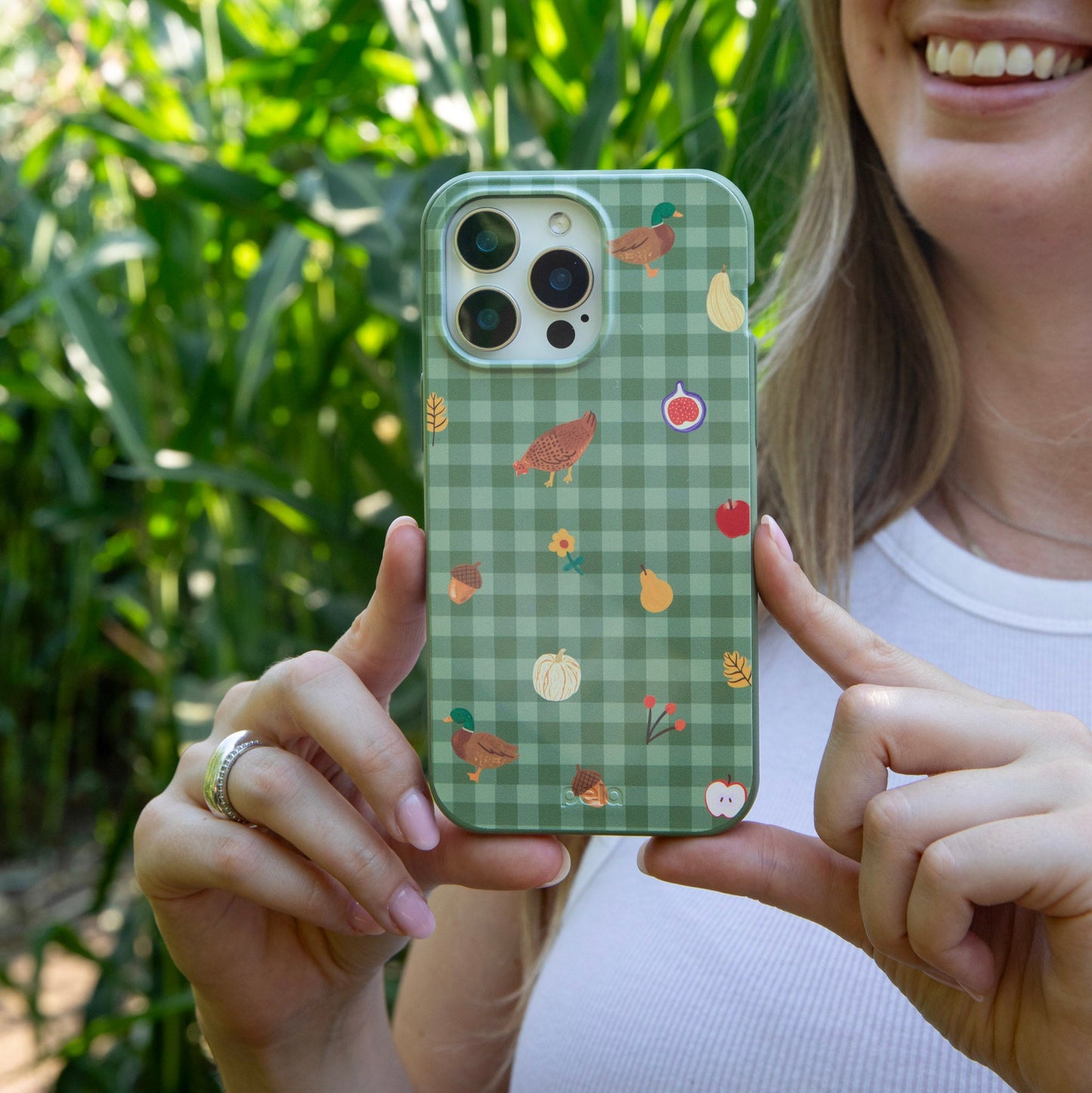 Forest Floor Harvest Folk iPhone 16e/17e Case