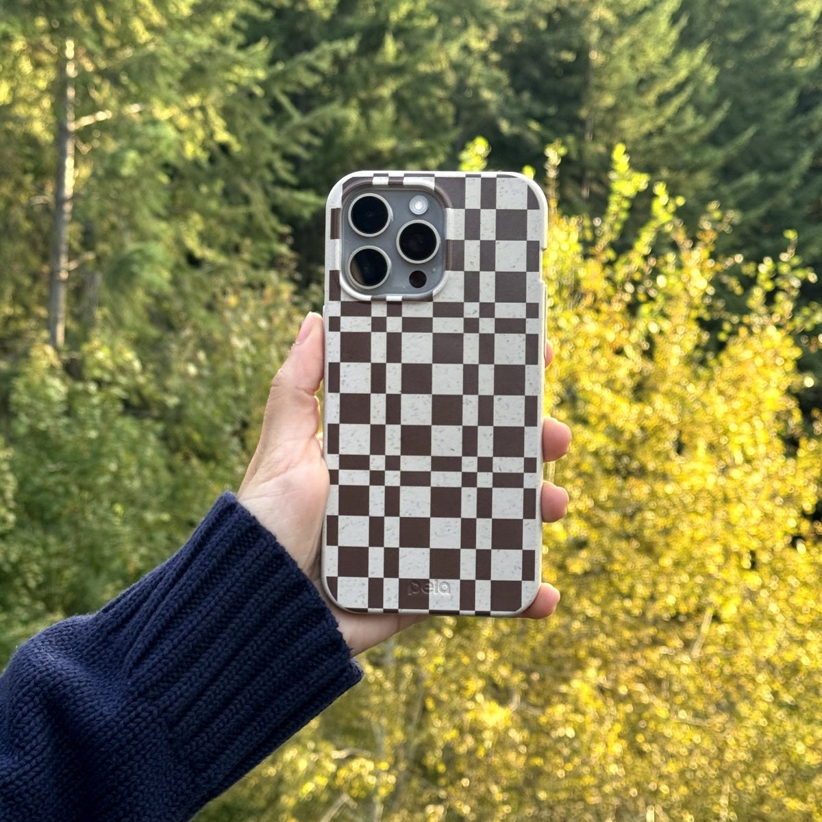 London Fog Chestnut Checkers Samsung Galaxy S26+(Plus) Case