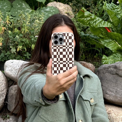 London Fog Chestnut Checkers Samsung Galaxy S26+(Plus) Case