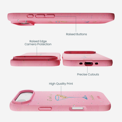 Bubblegum Pink I Need A Martini iPhone Air Case