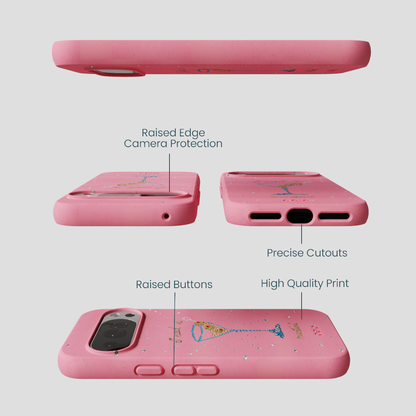 Bubblegum Pink I Need A Martini Google Pixel 10/10 Pro Case