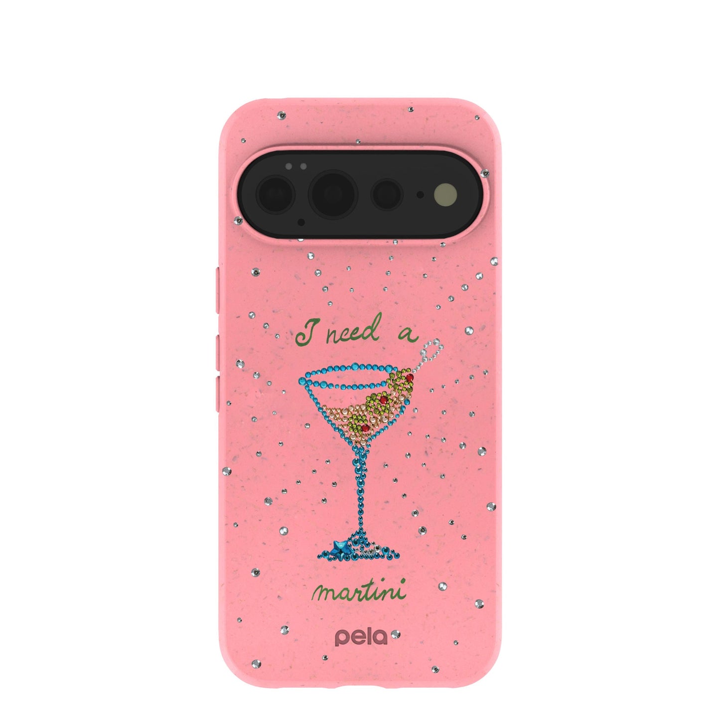 Bubblegum Pink I Need A Martini Google Pixel 11 Pro XL Case