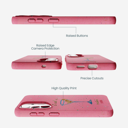 Bubblegum Pink I Need A Martini Samsung Galaxy S26 Case