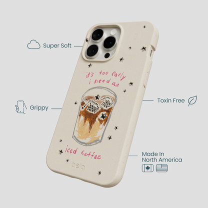 London Fog I Need An Iced Coffee iPhone 14 Pro Max Case