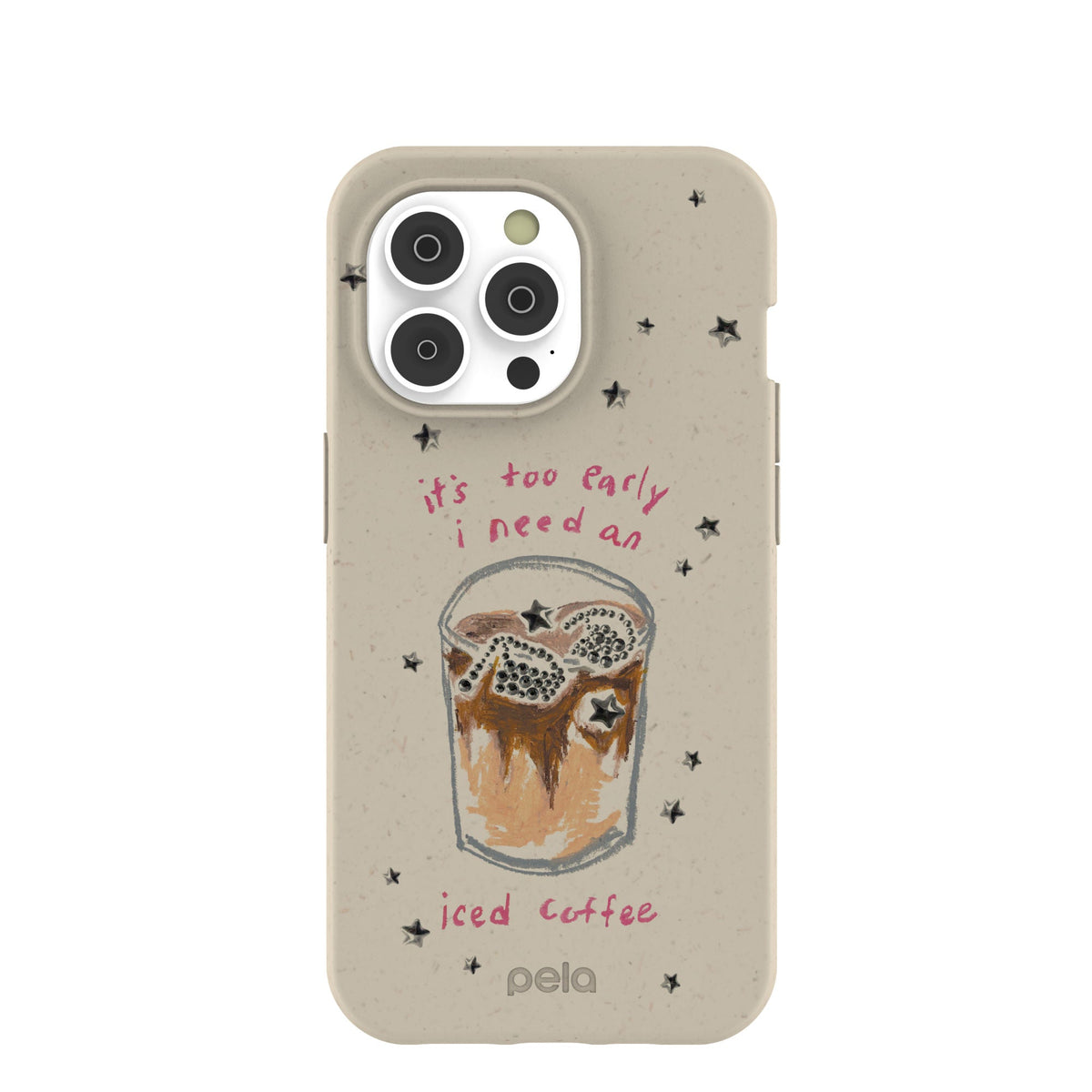 London Fog I Need An Iced Coffee iPhone 14 Pro Case