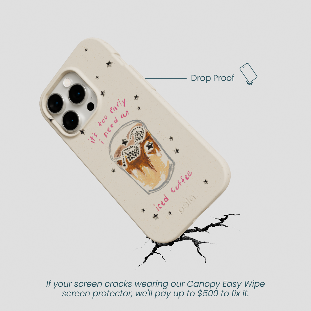 London Fog I Need An Iced Coffee iPhone 14 Pro Case