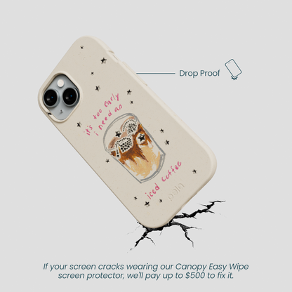 London Fog I Need An Iced Coffee iPhone 15 Case