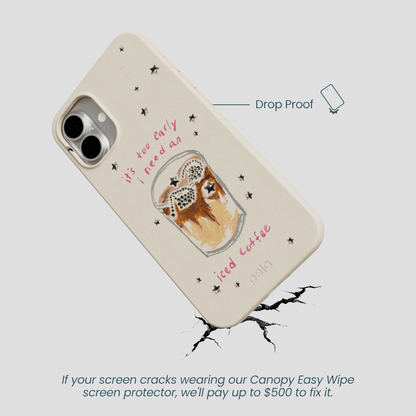 London Fog I Need An Iced Coffee iPhone 16 Plus Case