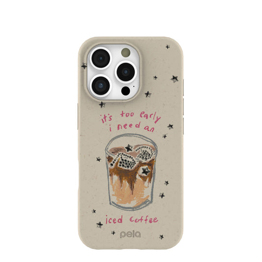 London Fog I Need An Iced Coffee iPhone 16 Pro Case
