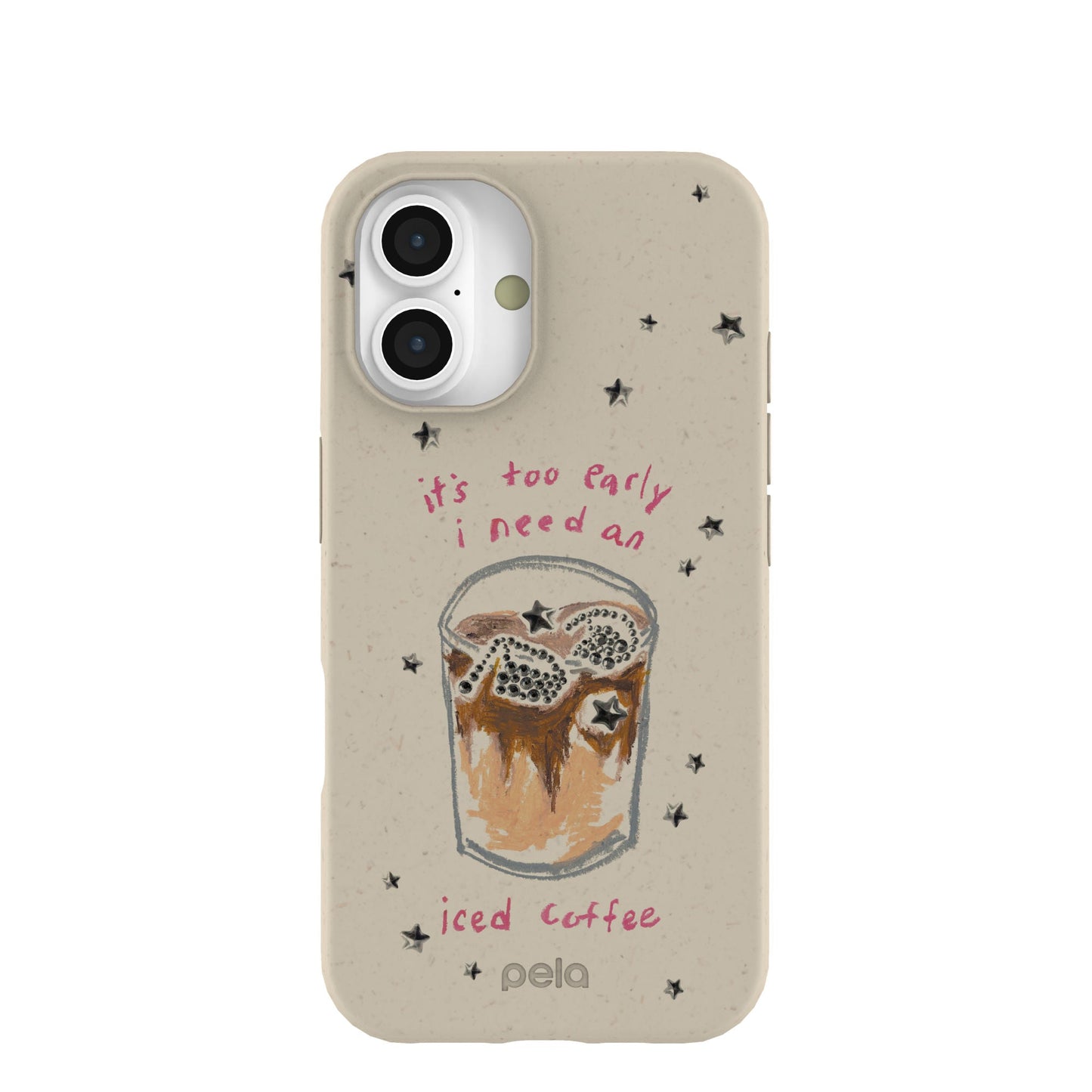 London Fog I Need An Iced Coffee iPhone 16 Case