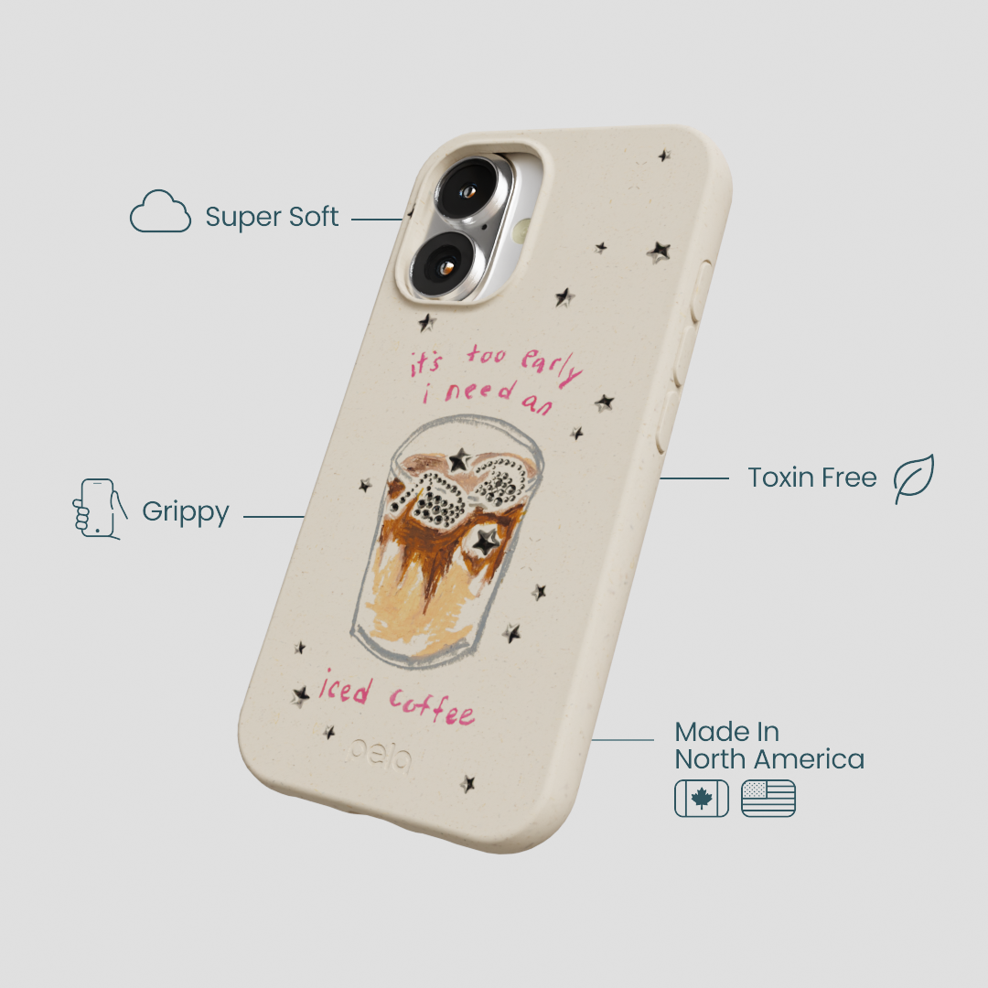 London Fog I Need An Iced Coffee iPhone 16 Case
