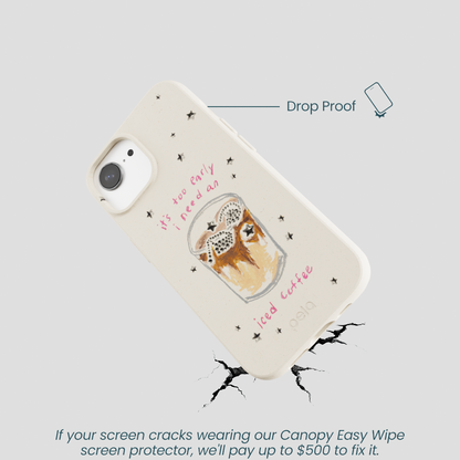 London Fog I Need An Iced Coffee iPhone 16e/17e Case